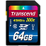 Карта памяти Transcend Secure Digital SDXC 64Gb Class 10 скоростная UHS-I