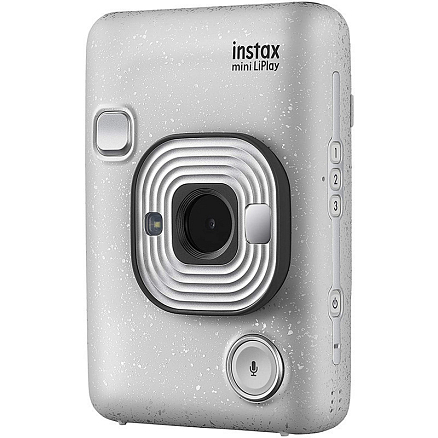 Фотоаппарат мгновенной печати Fujifilm Instax Mini LiPlay белый мрамор