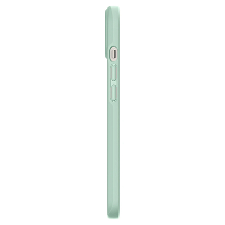 Чехол для iPhone 13 mini пластиковый тонкий Spigen Thin Fit мятный