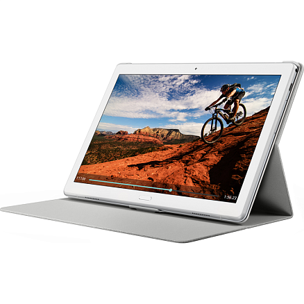 Чехол для Lenovo Tab P10 TB-X705 книжка оригинальный Folio Case белый + защитная пленка на экран