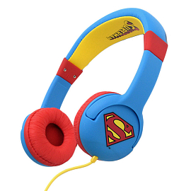 Наушники для детей OTL накладные Супермен синие