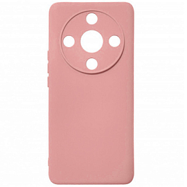 Чехол для Honor X9b силиконовый Color Soft Touch пудровый