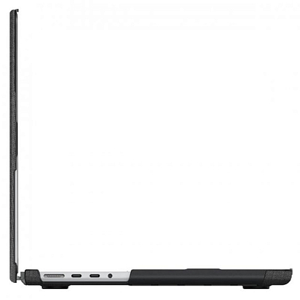 Чехол для Apple MacBook Pro 16 2021 книжка Spigen Urban Fit черный