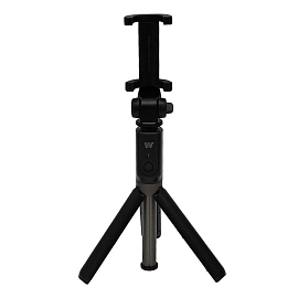 Монопод (палка для селфи) Bluetooth с кнопкой Dispho Telescopic черный