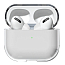 Чехол для наушников AirPods, AirPods 2 пластиковый Hurtel прозрачный