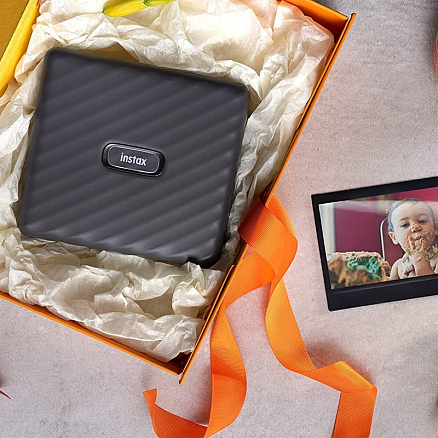 Фотопринтер Fujifilm Instax Link Wide серый