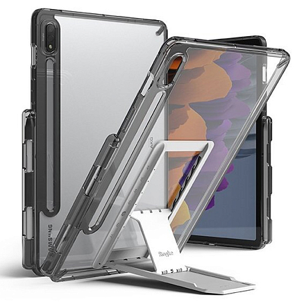 Чехол для Samsung Galaxy Tab S7 11.0 T870, T875 гибридный Ringke Fusion Combo серый