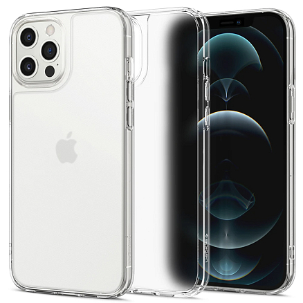 Чехол для iPhone 12 Pro Max гибридный Spigen Quartz Hybrid прозрачный матовый