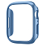 Чехол для Apple Watch 41 мм пластиковый тонкий Spigen Thin Fit синий