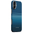 Чехол для iPhone 16 кевларовый тонкий Pitaka MagEZ 4 Moonrise синий