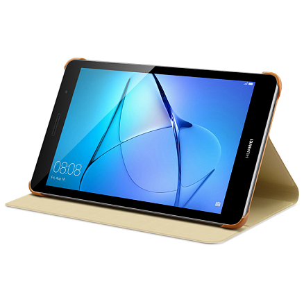Чехол для Huawei MediaPad T3 8 книжка оригинальный Flip Cover коричневый