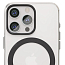 Чехол для iPhone 15 Pro Max гибридный VLP Diamond MagSafe прозрачно-черный