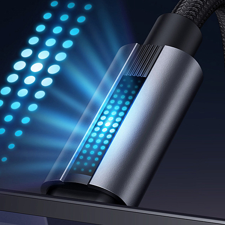 Кабель USB - Lightning для зарядки 1,2 м 3А плетеный McDodo CA-5660 (быстрая зарядка) черный
