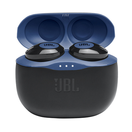 Наушники TWS беспроводные JBL Tune 125 вакуумные с микрофоном синие