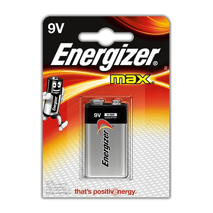 Батарейка 6LR61 9V (крона) Alkaline Energizer Max 1 шт.