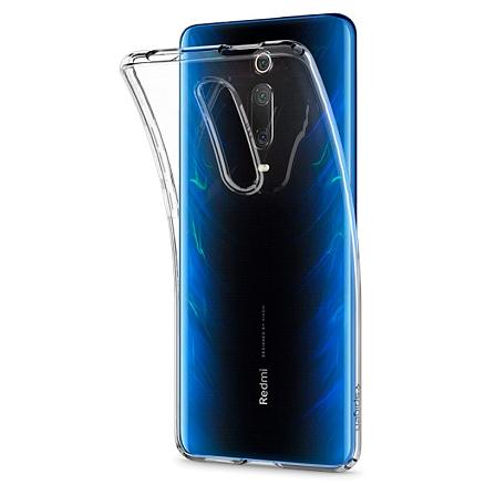 Чехол для Xiaomi Mi 9T, Mi 9T Pro, Redmi K20, Redmi K20 Pro гелевый ультратонкий Spigen SGP Liquid Crystal прозрачный