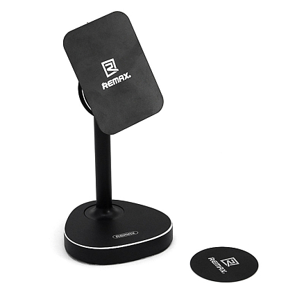 Подставка-держатель для телефона или планшета Remax RM-C33 магнитная черная