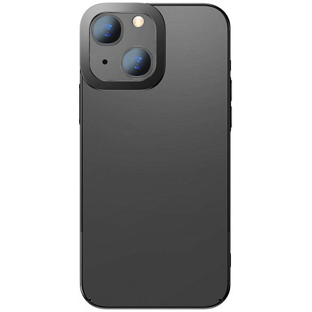 Чехол для iPhone 13 силиконовый Baseus Glitter черный