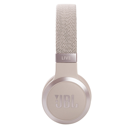 Наушники беспроводные Bluetooth JBL Live 460NC накладные с микрофоном и активным шумоподавлением розовые