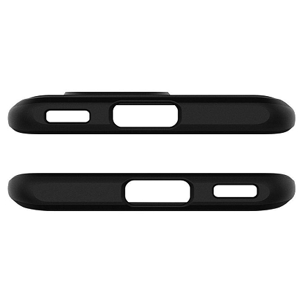 Чехол для Xiaomi Mi 11 гелевый Spigen Rugged Armor черный