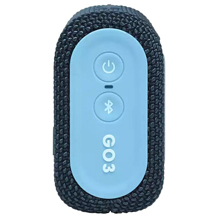 Портативная колонка JBL Go 3 с защитой от воды сине-розовая
