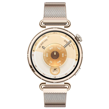 Умные часы Huawei Watch GT 6 41 мм с металлическим ремешком золотистые