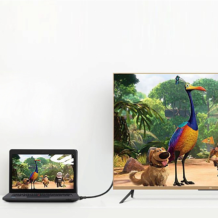 Кабель Mini DisplayPort - DisplayPort (папа - папа) длина 1,5 м 2K 60Hz версия 1.1а Ugreen MD105 черный