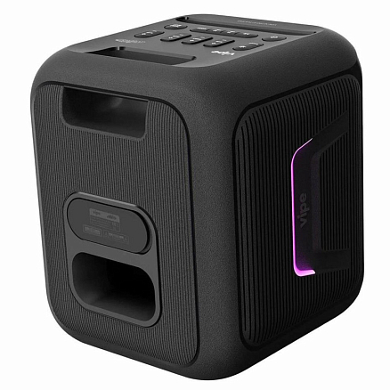 Портативная колонка Vipe Nitro X1 Pulsar для вечеринок с подсветкой черная
