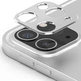 Защитная крышка на камеру iPad Pro 11, Pro 12.9 2020 Ringke Camera Styling серебристая