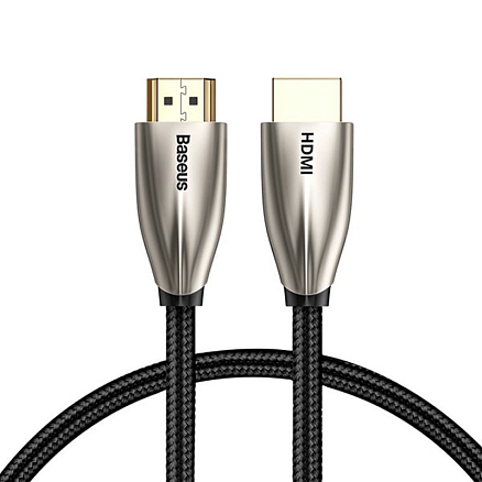 Кабель HDMI - HDMI (папа - папа) длина 5 м версия 2.0 4K 60Hz Baseus Horizontal черный