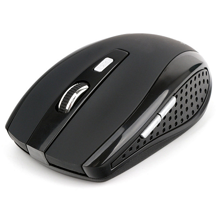 Мышь беспроводная оптическая Gembird MUSW-330 6 кнопок 2400 dpi черная