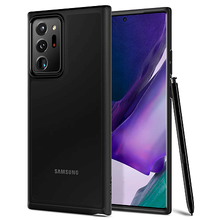 Чехол для Samsung Galaxy Note 20 Ultra гибридный Spigen SGP Ultra Hybrid прозрачно-черный матовый