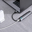 Хаб (разветвитель) Type-C - 3 x USB 3.0, RJ45, HDMI, Type-C Baseus Mechanical eye серый
