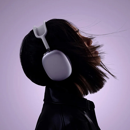 Наушники беспроводные Apple AirPods Max полноразмерные с активным шумоподавлением и Type-C фиолетовые