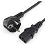 Кабель питания C13 длина 3 м 10A с заземлением Power Cube RPC-186BLXL-PRO3 черный
