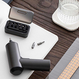 Электроотвертка Xiaomi Mi Cordless Screwdriver (DZN4019TW) 12 в 1 черная