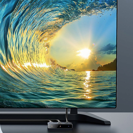 HDMI Splitter (разветвитель) на 2 порта 4Kx2K (1 HDMI вход на 2 HDMI выхода) двунаправленный Baseus Matrix серый