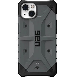 Чехол для iPhone 13 гибридный для экстремальной защиты Urban Armor Gear UAG Pathfinder серый