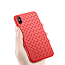 Чехол для iPhone X, XS гелевый ультратонкий Rock Ultrathin Weave красный