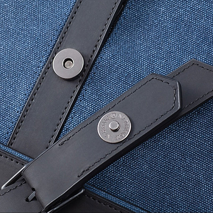 Рюкзак Xiaomi Ninetygo Grinder Oxford с отделением для ноутбука до 15,6 дюйма темно-синий