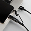 Кабель USB - MicroUSB, Lightning, Type-C 1,2 м 2A Baseus Excellent черный