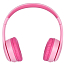 Наушники для детей беспроводные TFN Kids накладные складные розовые