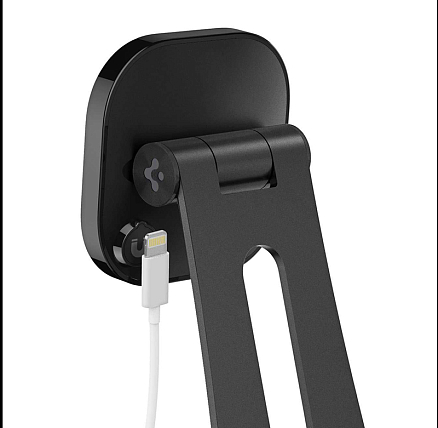 Подставка для iPhone MagSafe Spigen OneTap S310M металлическая черная