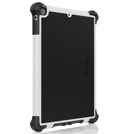 Чехол для iPad Air гибридный для экстремальной защиты Ballistic (США) Tough Jacket черно-белый с черной крышкой