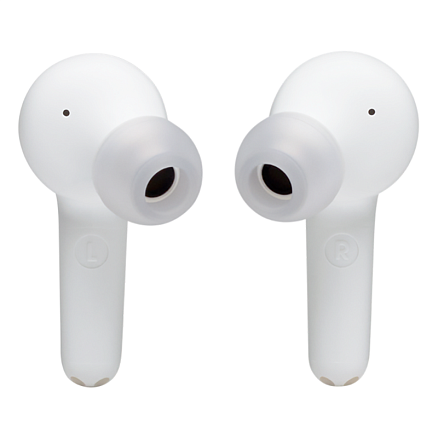 Наушники беспроводные Bluetooth JBL Tune 215 TWS вакуумные с микрофоном белые