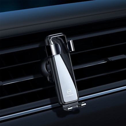 Держатель автомобильный в решетку обдува с гравитационным зажимом Mcdodo CM-5750 черный