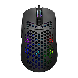 Мышь проводная USB оптическая DeepCool MC310 с подсветкой 7 кнопок 12800 dpi игровая черная