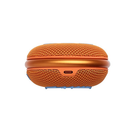 Портативная колонка JBL Clip 4 с защитой от воды оранжевая