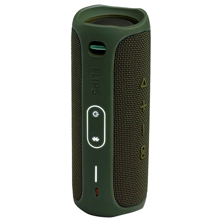 Портативная колонка JBL Flip 5 с защитой от воды зеленая