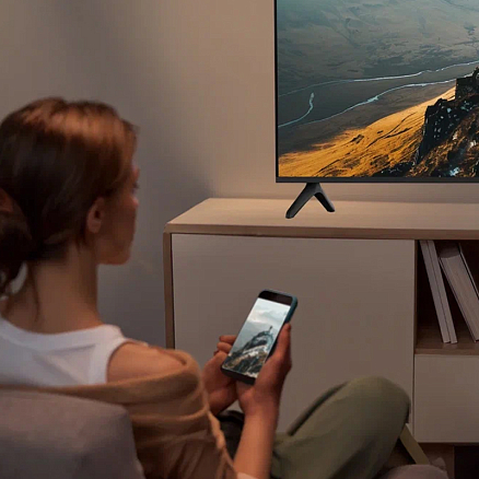 Умный телевизор Яндекс ТВ Станция Бейсик 4K 55 дюймов с YaGPT YNDX-00076